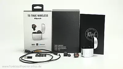 Klipsch T5 Lieferumfang
