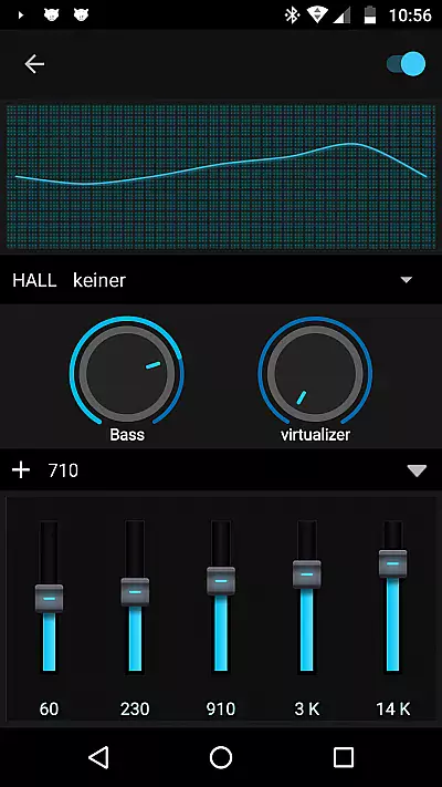 Equalizer SONY-WH-CH710N