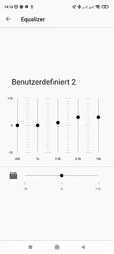 XM5 Equalizer