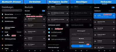 Bluetooth-Kopfhörer mit dem Smartphone verbinden