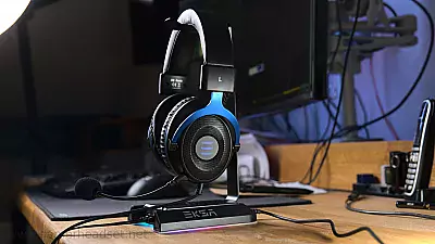 Headset Ständer mit Licht