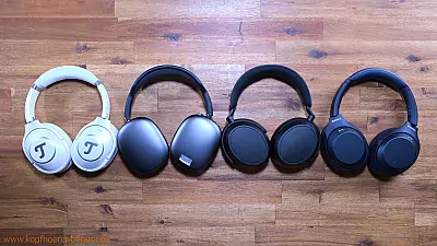 Real Blue NC, XM4, Momentum 4 und AirPods Max - Vergleich 9