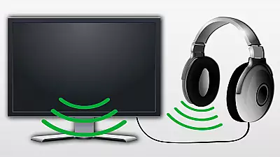 Kopfhörer am TV angeschlossen - Ton