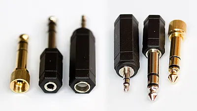 Klinkeadapter in verschiedenen Größen