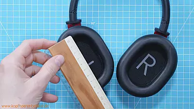 Austrian Audio Hi-X25BT im Test - Ohrmuschel Maße