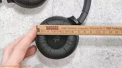 JBL Tune 510 BT im Test - Ohrpolstermaße