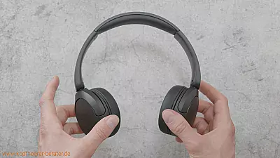 Sony WH CH520 im Test - Ohrmuschelrotation