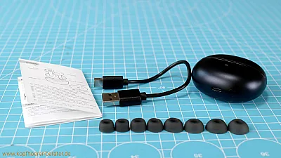 QCY Melobuds N70 - Lieferumfang QCY Melobuds N70 - Lieferumfang