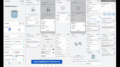Huawei FreeClip2 - App Funktionen