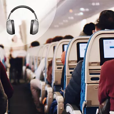 Bluetooth-Kopfhörer im Flugzeug