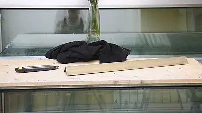 Filz, Teppichmesser und Werkzeug