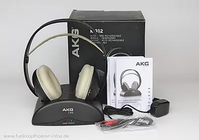 AKG K 912 Funkkopfhörer Lieferumfang