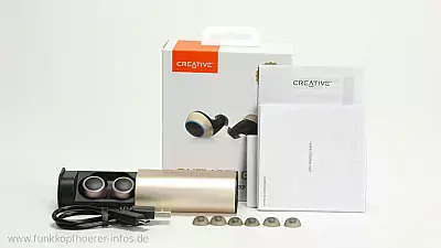 Lieferumfang des Creative Outlier Gold