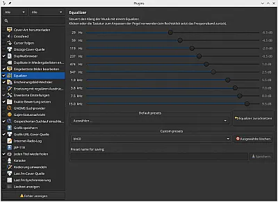 Equalizer am PC per Klinke