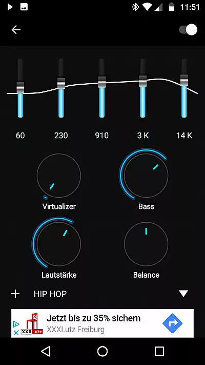 Equalizer Android