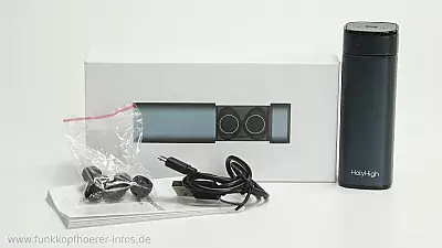 Lieferumfang des TWS x9