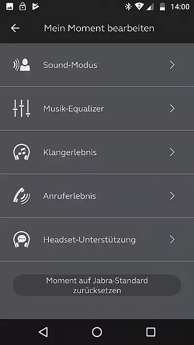 Einstellungen