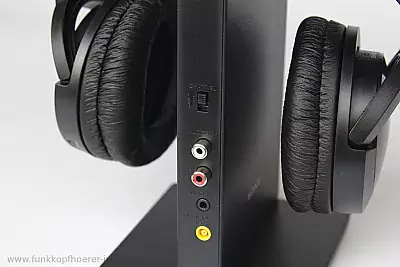 Sony MDR RF865RK Funkkopfhörer Anschlüsse