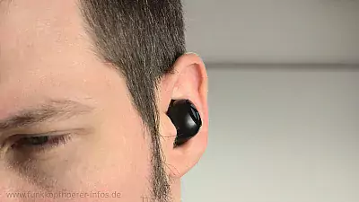 Kopfhörer im Ohr