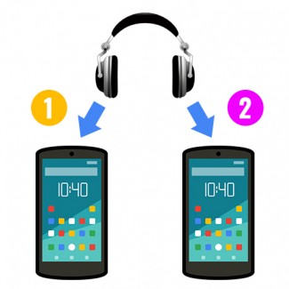 Bluetooth-Kopfhörer Multipoint