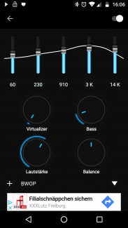 Equalizer unter Android