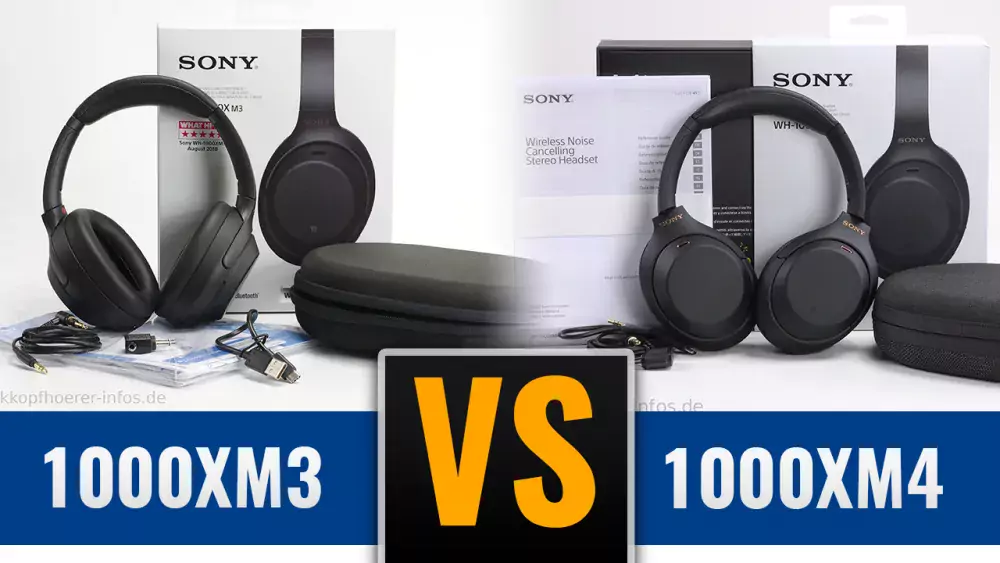 Sony XM4 VS XM3 - Vergleich 