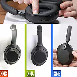 SONY XM3 VS XM4 VS XM5