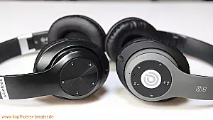 Prtukyt 9s VS 8s - Kopfhörer-Vergleich - Bedienelemente