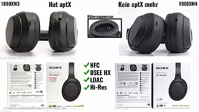 Sony-1000XM3 VS 1000XM4 3