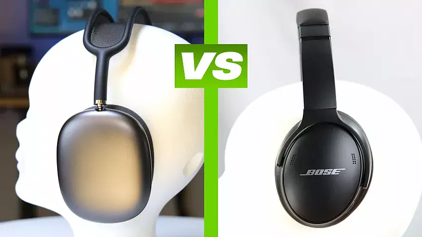 Airpods Max VS Bose Quietcomfort 45