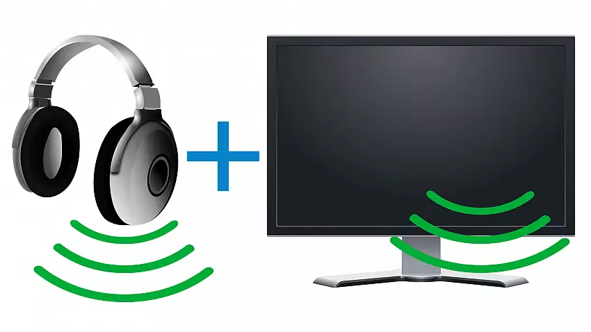 Ton aus dem TV und dem Kopfhörer