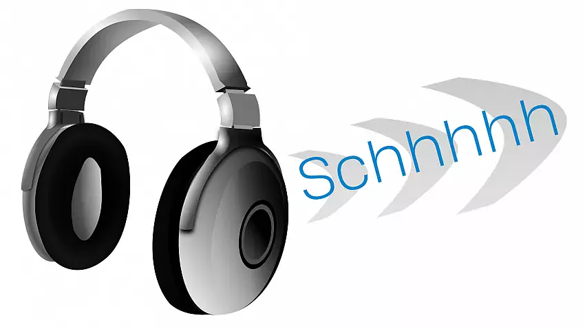 Funkkopfhörer Rauschen