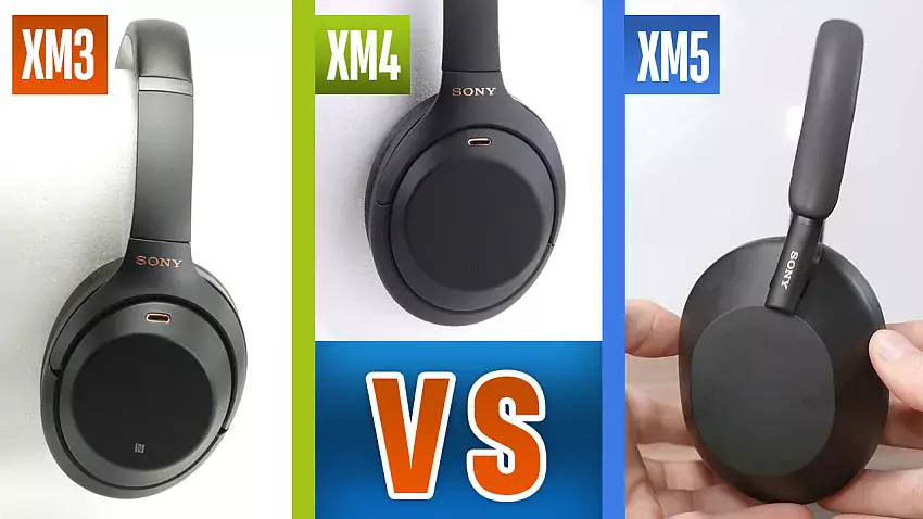 Sony XM5 VS XM4 und XM3