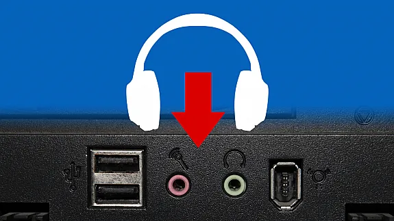 Kopfhörer an den PC anschließen