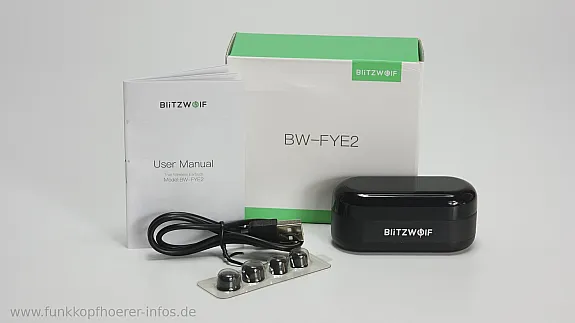 Lieferumfang des BW-FYE2