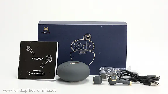 Lieferumfang der MELOFUN Powerpods