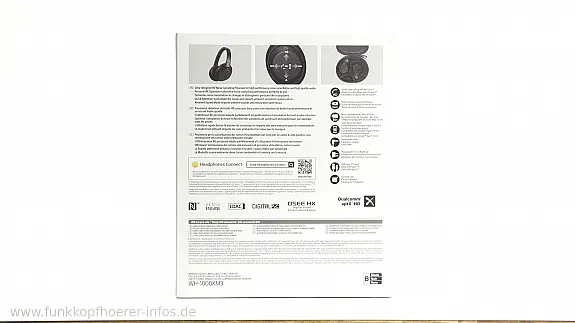 Sony WH 1000x M3 Verpackung